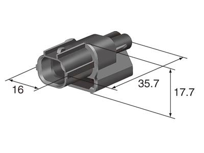 Sumitomo HX040 2M Connector 6188-0590