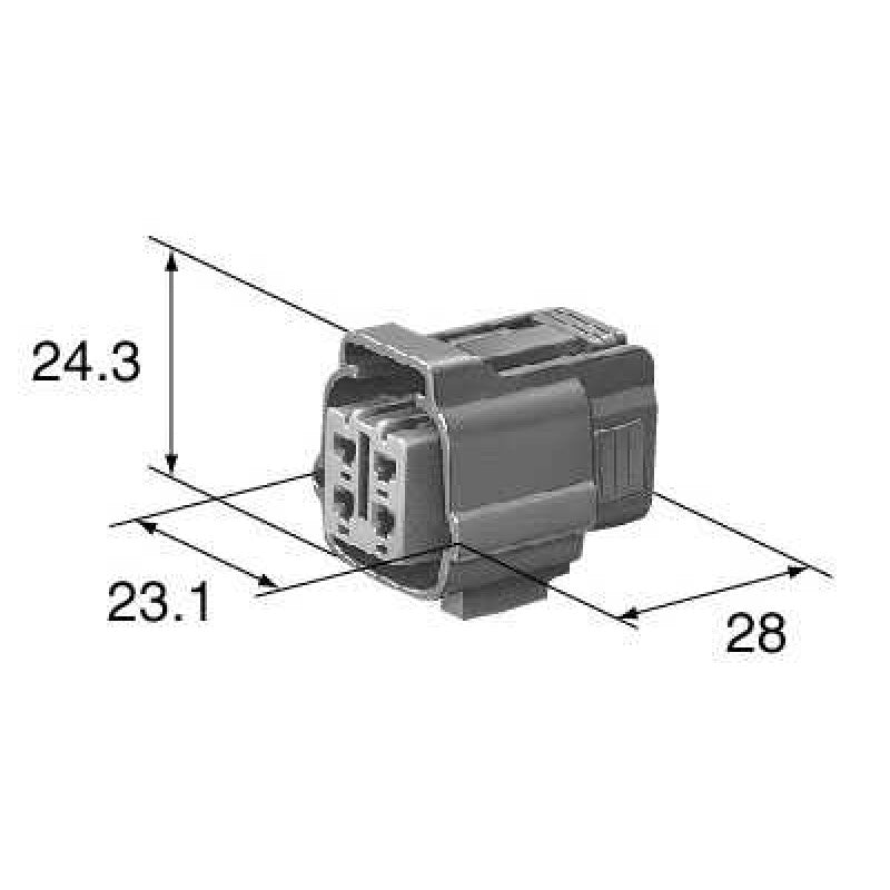 Sumitomo DL090 2X2F Connector 6195-0015