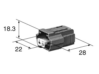 Sumitomo DL090 2F Connector 6195-0043