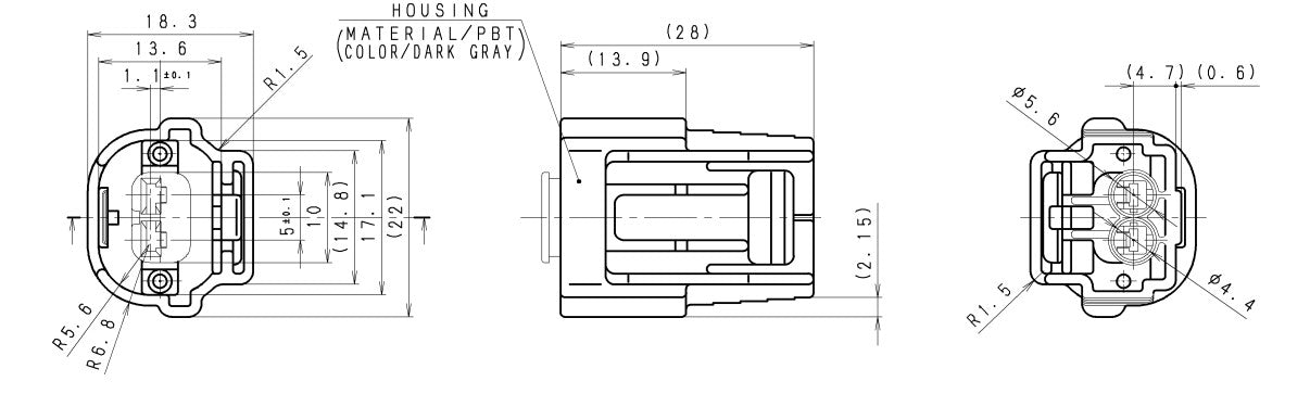 Sumitomo DL090 2F Connector 6195-0043