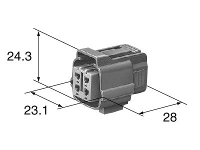 Sumitomo DL090 2X2F Connector 6195-0015