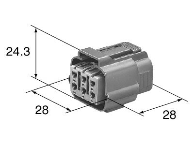 Sumitomo DL090 6F Connector 6195-0021