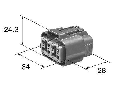 Sumitomo DL090 8F Connector 6195-0051