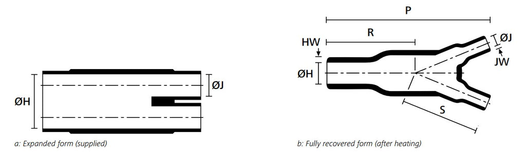 200 Series MYS Two Way Y Transitions