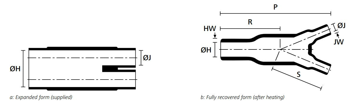 200 Series MYS Two Way Y Transitions