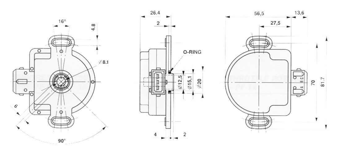 PF09 Throttle Position Sensor