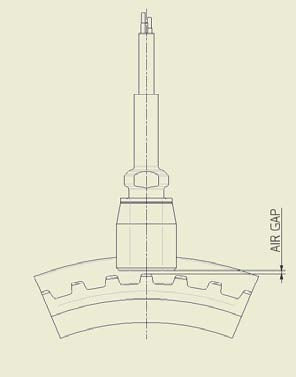 Inductive Speed Sensor SEN8D